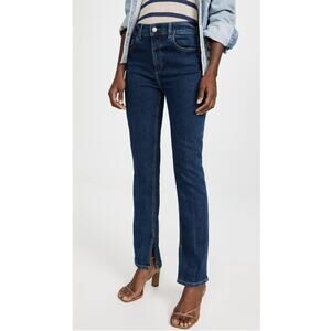 New DL1961 High Rise Straight Leg Jeans